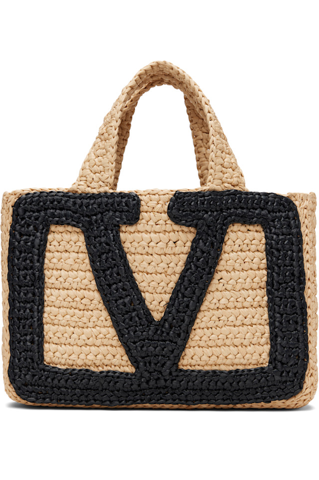 Valentino Garavani Бежевая маленькая сумка для покупок Viva Superstar
Valentino Garavani Бежевая маленькая сумка для покупок Viva Superstar