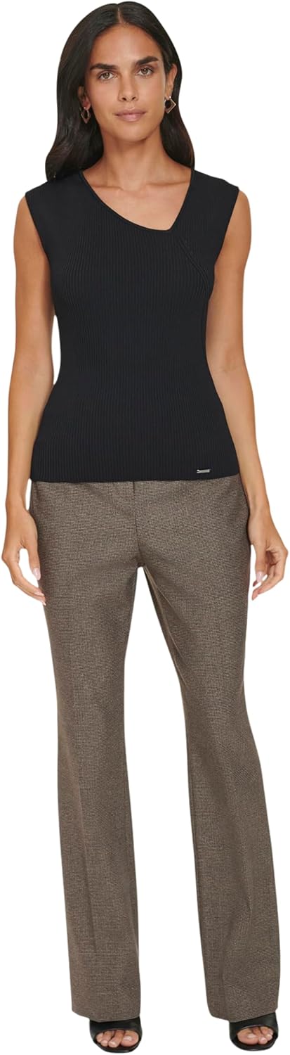 Женская асимметричная блузка без рукавов Calvin Klein, Black
Женская асимметричная блузка без рукавов Calvin Klein, Black