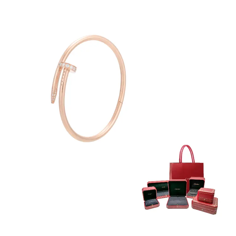 Браслеты Juste Un Clou из розового золота 18 карат унисекс Cartier, розовое золото
Браслеты Juste Un Clou из розового золота 18 карат унисекс Cartier, розовое золото