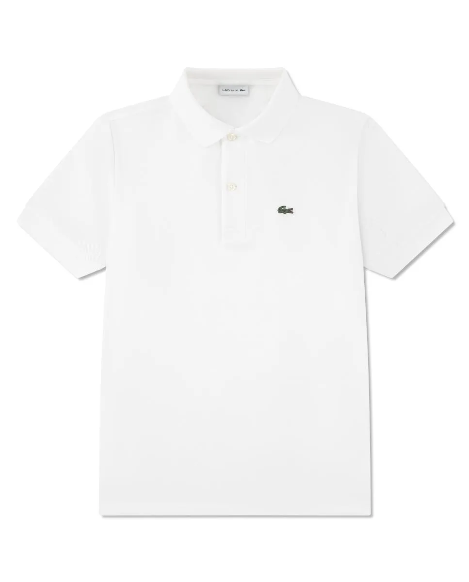 Натуральное поло из пике Petit для мальчика Lacoste, белый
Натуральное поло из пике Petit для мальчика Lacoste, белый
