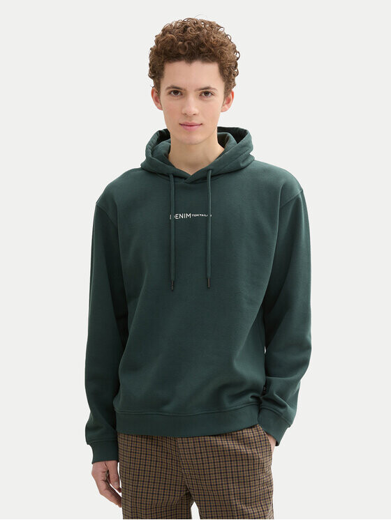 Толстовка обычного кроя Tom Tailor Denim, зеленый
Толстовка обычного кроя Tom Tailor Denim, зеленый