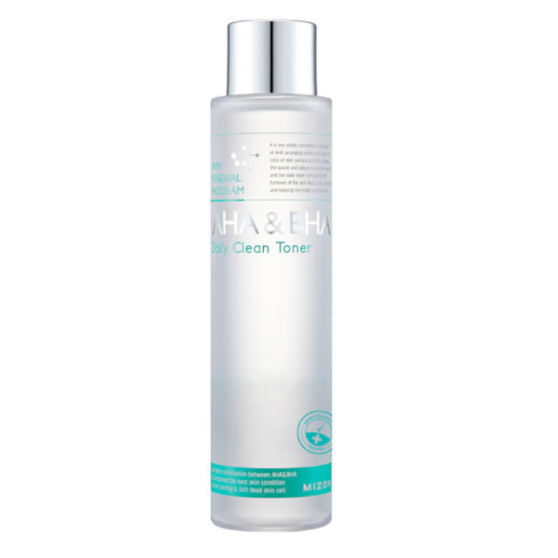 Mizon, AHA & BHA Daily Clean Toner, тоник для лица, 150 мл
Mizon, AHA & BHA Daily Clean Toner, тоник для лица, 150 мл