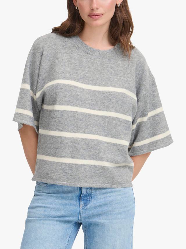 Dasila джемпер с полосками и рукавом три четверти ICHI, Grey Melange/Almond Milk
Dasila джемпер с полосками и рукавом три четверти ICHI, Grey Melange/Almond Milk