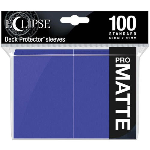 Чехол для карточек Eclipse Matte Standard Sleeves: Royal Purple (100) Ultra Pro
Чехол для карточек Eclipse Matte Standard Sleeves: Royal Purple (100) Ultra Pro