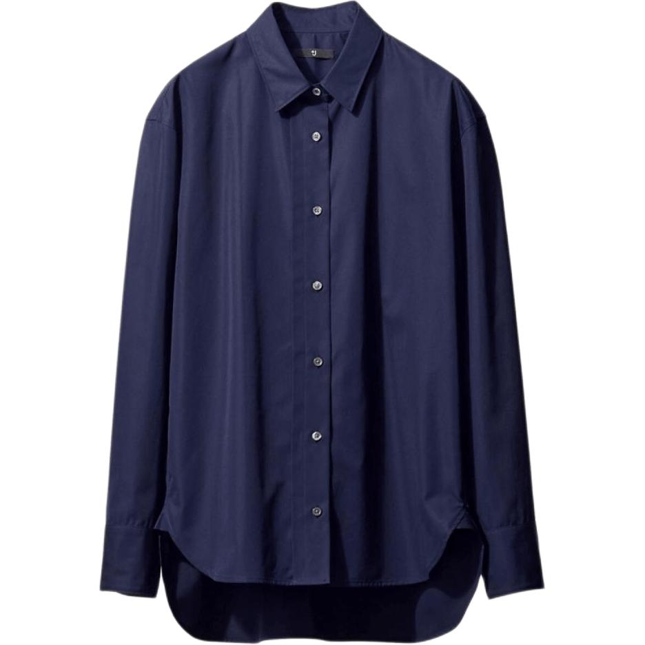 Jil Sander FW25 Рубашка Women's UNIQLO, темно-синий
Jil Sander FW25 Рубашка Women's UNIQLO, темно-синий