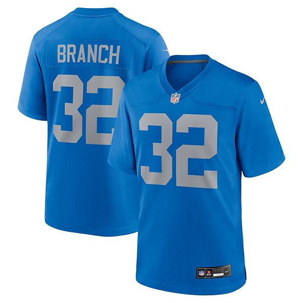 Мужская синяя игровая футболка Detroit Lions Brian Branch Nike
Мужская синяя игровая футболка Detroit Lions Brian Branch Nike