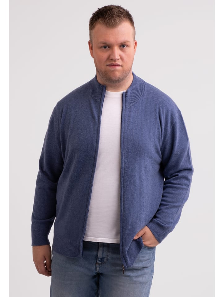 Кардиган джинсово-синего цвета CASH-MERE.CH
Кардиган джинсово-синего цвета CASH-MERE.CH