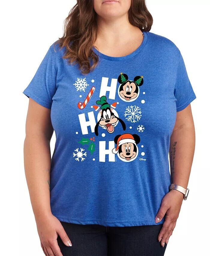 Плюс размер Футболка с рисунком Disney Ho Ho Ho Ho Hybrid Apparel, синий
Плюс размер Футболка с рисунком Disney Ho Ho Ho Ho Hybrid Apparel, синий