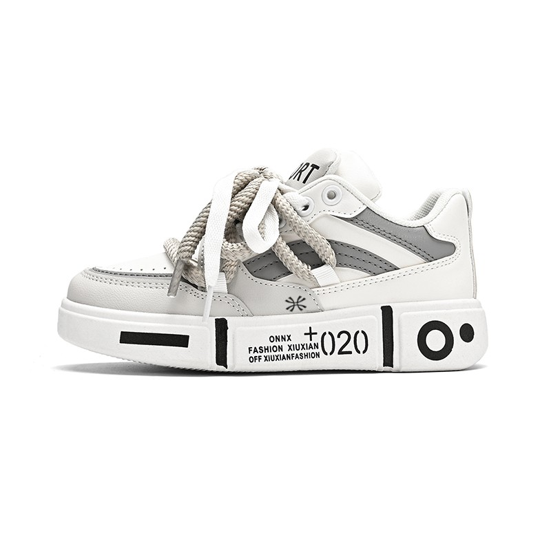 Детская повседневная обувь для детей YUZHAOLIN, белый/серый 
Детская повседневная обувь для детей YUZHAOLIN, белый/серый