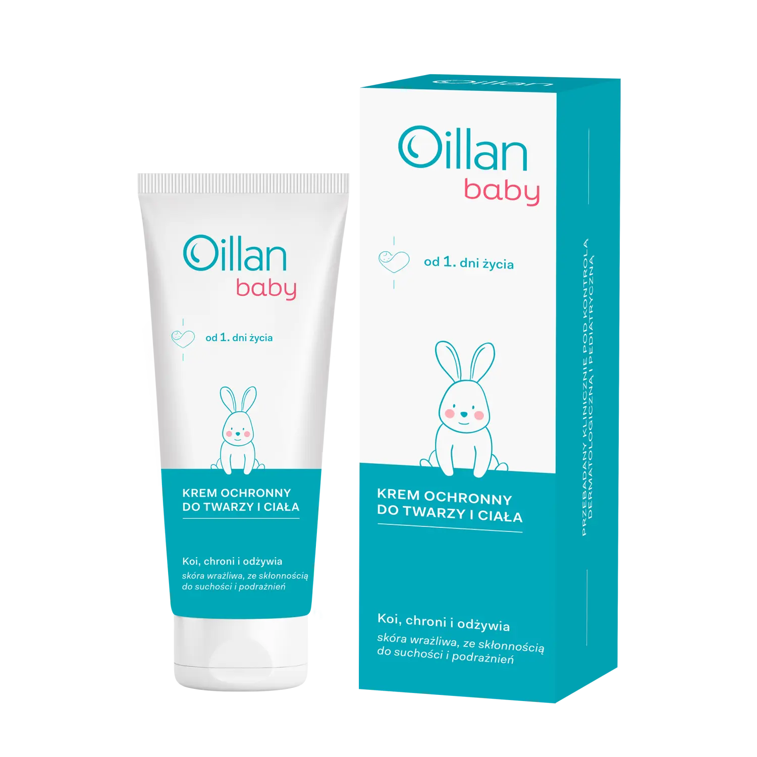 Защитный крем для лица и тела Oillan Baby, 75 мл
Защитный крем для лица и тела Oillan Baby, 75 мл