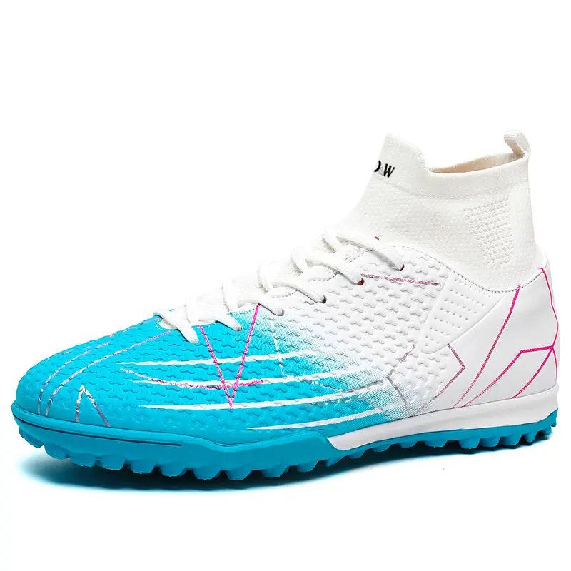 Детские футбольные бутсы средней высоты с амортизацией ударов и износостойкостью D&W, белый/синий
Детские футбольные бутсы средней высоты с амортизацией ударов и износостойкостью D&W, белый/синий