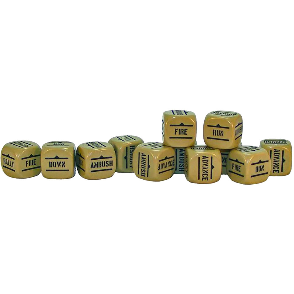 Аксессуары Warlord Games Bolt Action: Orders Dice - Sand (12)
Аксессуары Warlord Games Bolt Action: Orders Dice - Sand (12)