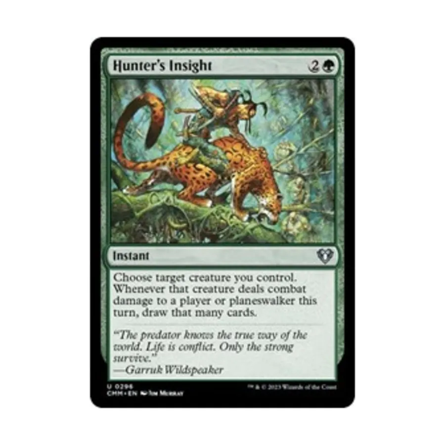 CCG Проницательность охотника (U), MTG - Commander Masters
CCG Проницательность охотника (U), MTG - Commander Masters