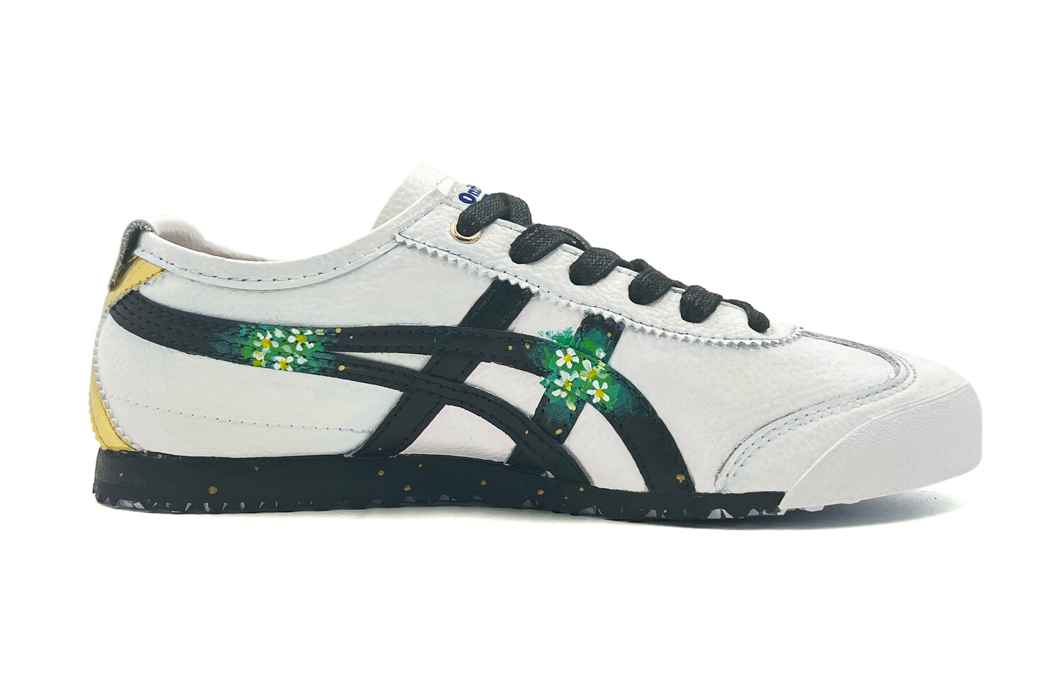 MEXICO 66 Кроссовки унисекс с низким верхом, цвет белый/черный/зеленый Onitsuka Tiger
MEXICO 66 Кроссовки унисекс с низким верхом, цвет белый/черный/зеленый Onitsuka Tiger