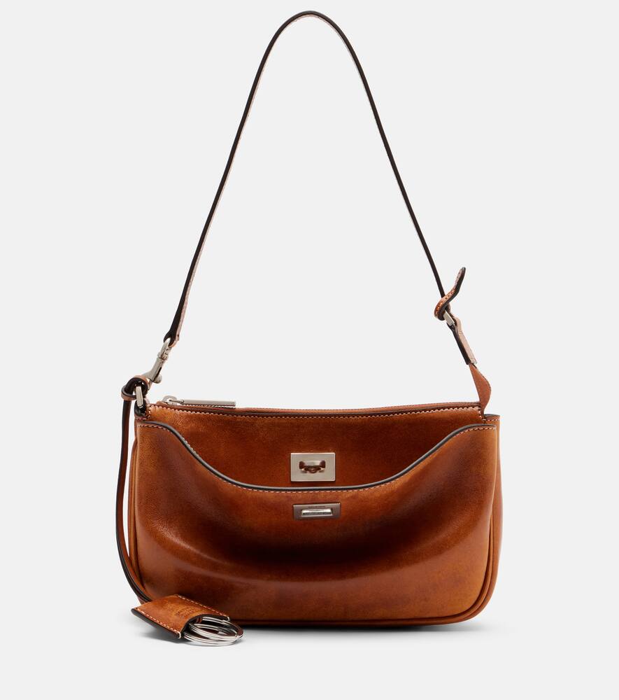 Кожаная кожаная сумка через плечо в стиле родео Balenciaga, Tan Cowboy
Кожаная кожаная сумка через плечо в стиле родео Balenciaga, Tan Cowboy