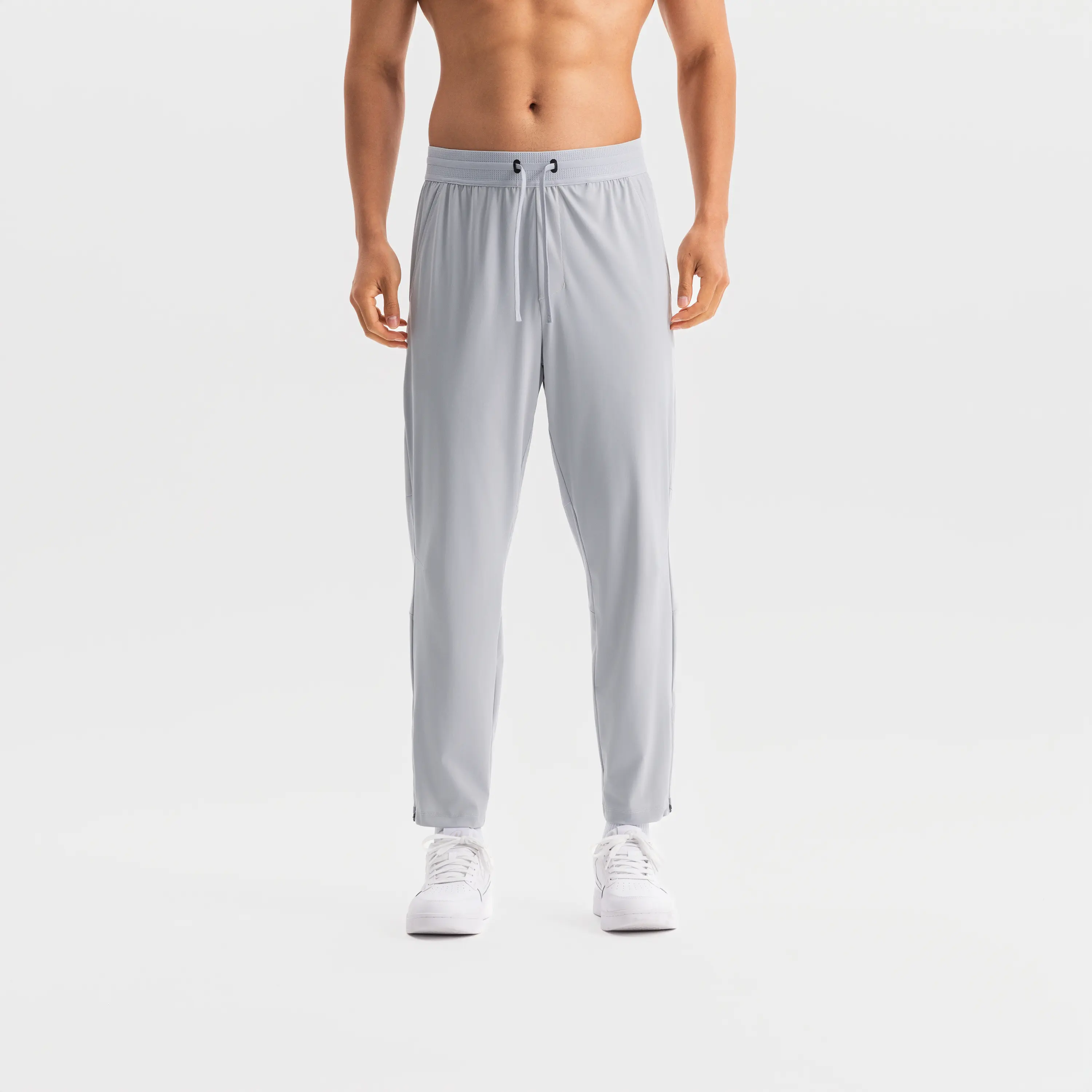 Мужские эластичные охлаждающие солнцезащитные брюки Domyos - жемчужно-серый
Мужские эластичные охлаждающие солнцезащитные брюки Domyos - жемчужно-серый