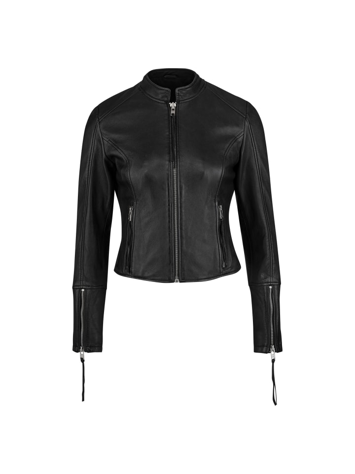 Trueprodigy Черная байкерская куртка Vega
Trueprodigy Черная байкерская куртка Vega