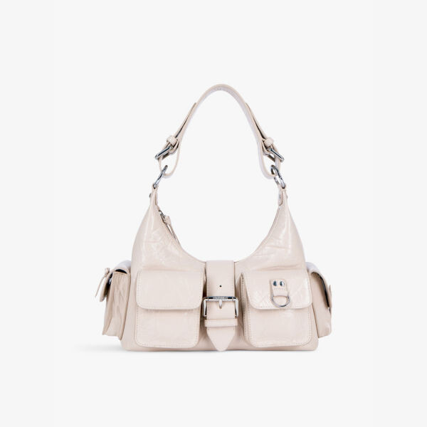 Кожаная сумка через плечо Amelia с цепочкой The Kooples, бежевый
Кожаная сумка через плечо Amelia с цепочкой The Kooples, бежевый