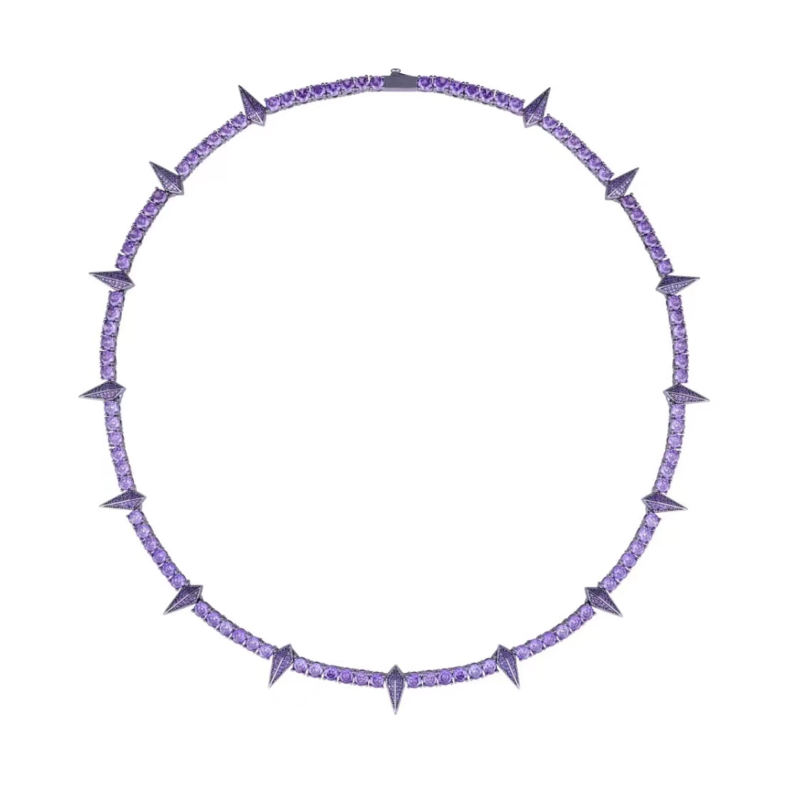 Цирконовый теннисный браслет Western Hip Hop модное рэп ожерелье Unisex ICEGANG, фиолетовый
Цирконовый теннисный браслет Western Hip Hop модное рэп ожерелье Unisex ICEGANG, фиолетовый