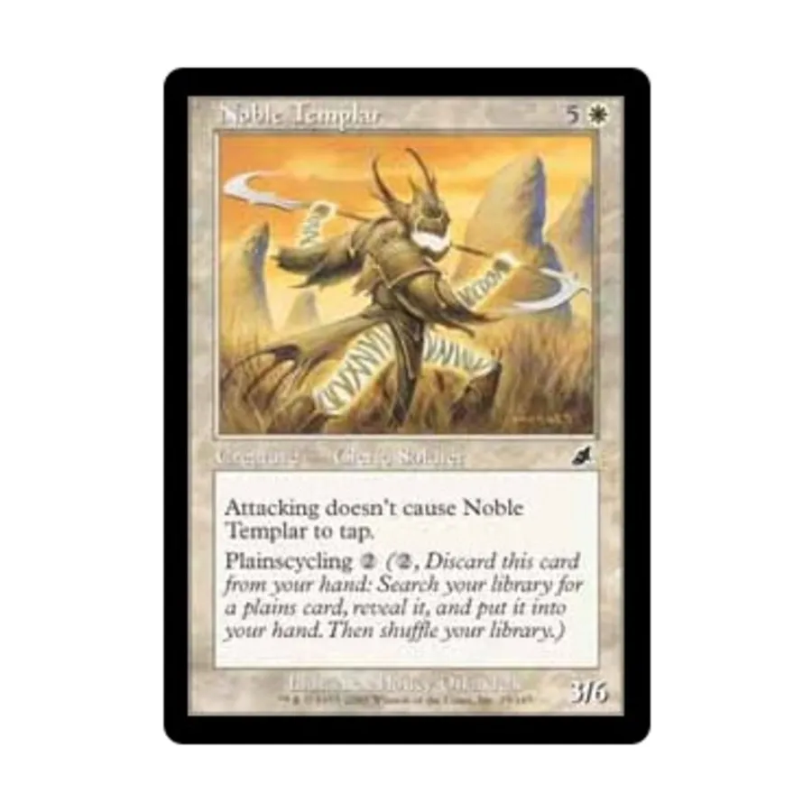 CCG Благородный тамплиер (клавиша C), MTG - Scourge
CCG Благородный тамплиер (клавиша C), MTG - Scourge