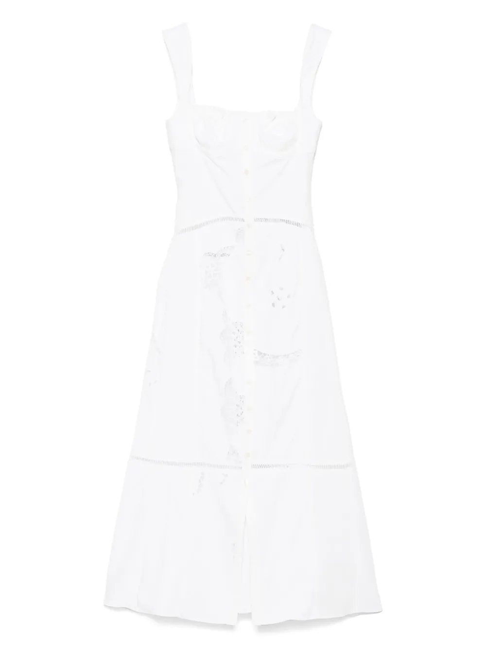 Платье миди Regenerated Marine Serre, белый
Платье миди Regenerated Marine Serre, белый