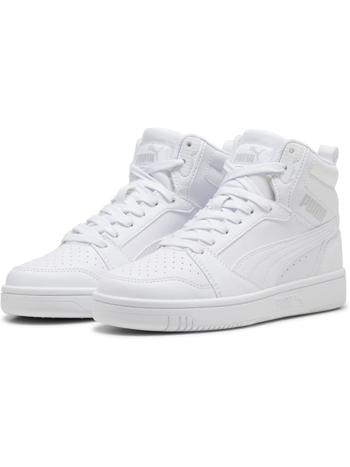 Кроссовки "Rebound V6 Mid Jr" белого цвета Puma
Кроссовки "Rebound V6 Mid Jr" белого цвета Puma