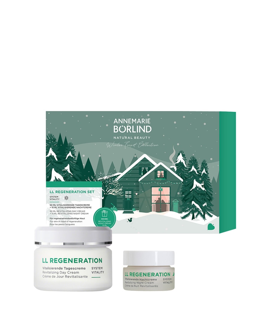 Крем для лица ANNEMARIE BÖRLIND LL REGENERATION TAGESPFLEGE-SET Winter Forest Collection, 1 шт.
Крем для лица ANNEMARIE BÖRLIND LL REGENERATION TAGESPFLEGE-SET Winter Forest Collection, 1 шт.