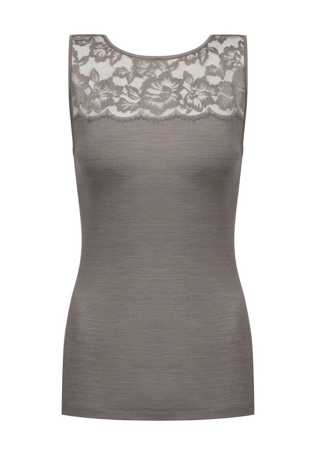 Майка из цветочного кружева на широких бретелях для женщин mey, цвет Deep Taupe
Майка из цветочного кружева на широких бретелях для женщин mey, цвет Deep Taupe