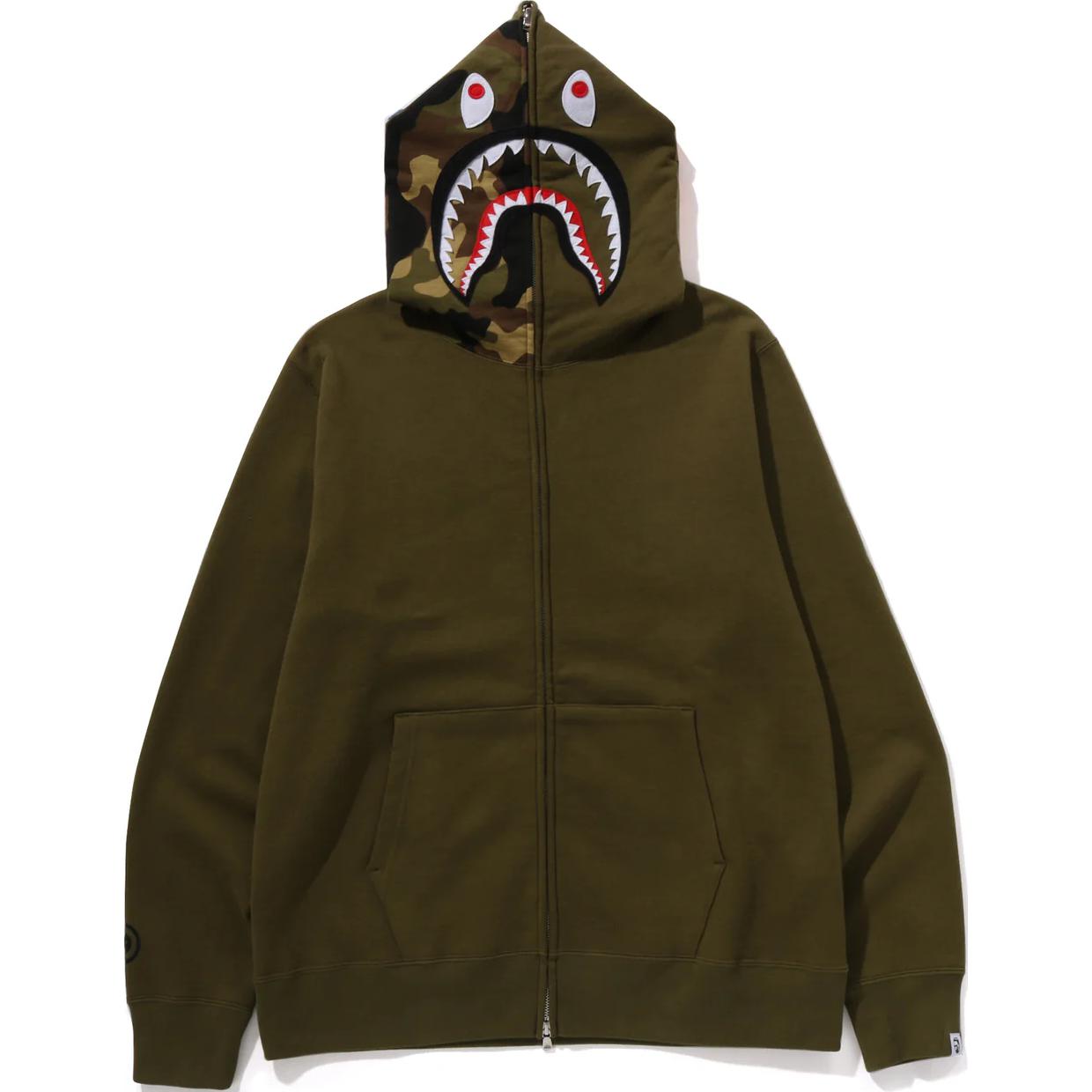 Бейп свитшот с капюшоном Swarovski Shark на молнии A BATHING APE, зеленый
Бейп свитшот с капюшоном Swarovski Shark на молнии A BATHING APE, зеленый