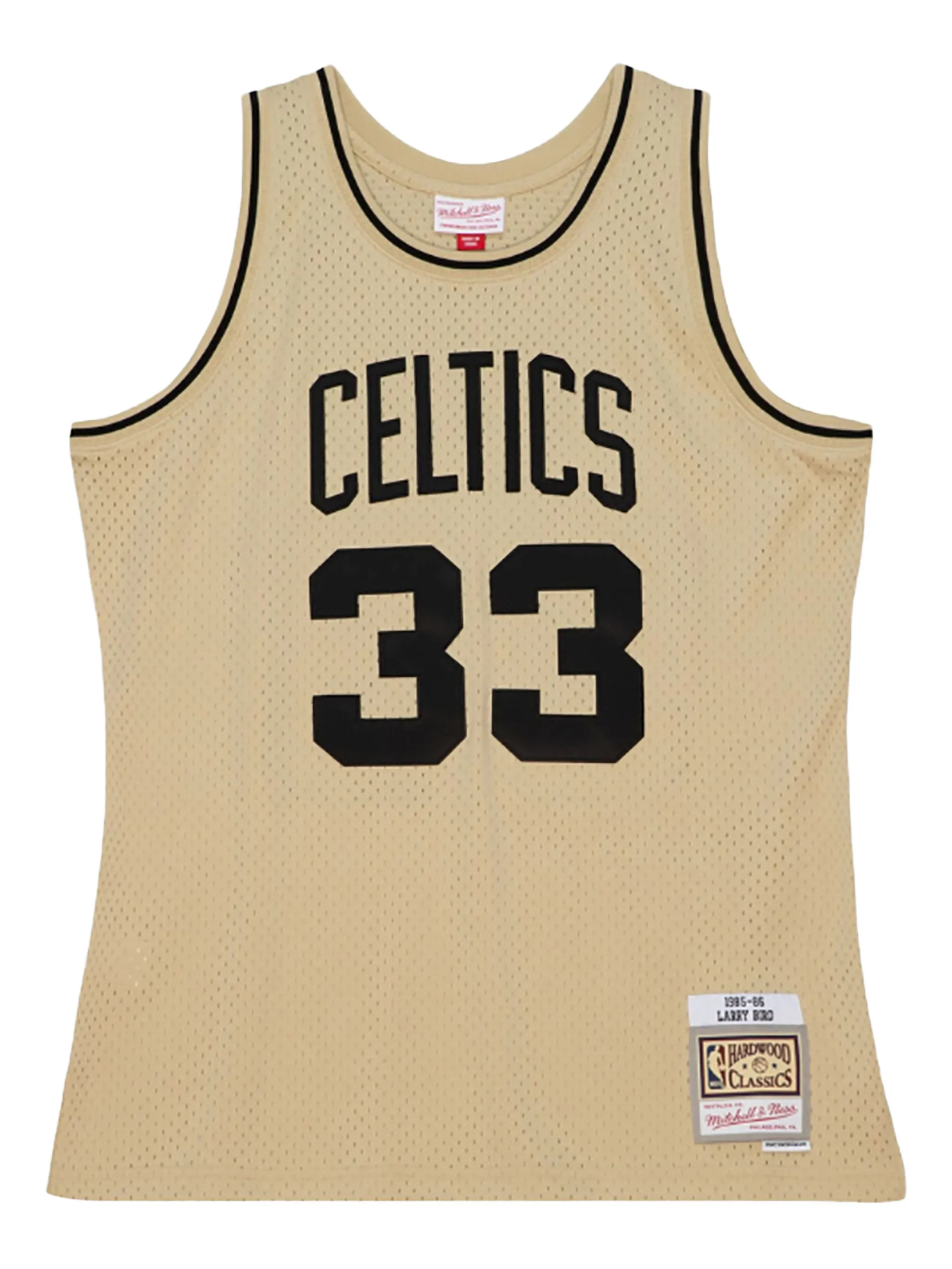 Топ Swingman Celtics 1985 Larry Bird из джерси Mitchell & Ness, бежевый
Топ Swingman Celtics 1985 Larry Bird из джерси Mitchell & Ness, бежевый
