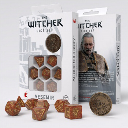 Игровые кубики The Witcher Dice Set: Vesemir The Wise Witcher
Игровые кубики The Witcher Dice Set: Vesemir The Wise Witcher