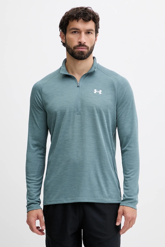 Тренировочная толстовка с технологичной текстурой Under Armour, бирюзовый
Тренировочная толстовка с технологичной текстурой Under Armour, бирюзовый