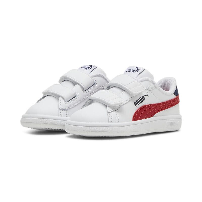 Кроссовки Smash 3.0 Leather V Kids PUMA White Club Red Navy Blue
Кроссовки Smash 3.0 Leather V Kids PUMA White Club Red Navy Blue