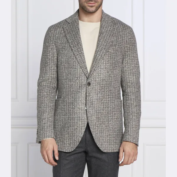 Элегантная куртка-паром классического кроя с добавлением шерсти Oscar Jacobson, серый
Элегантная куртка-паром классического кроя с добавлением шерсти Oscar Jacobson, серый