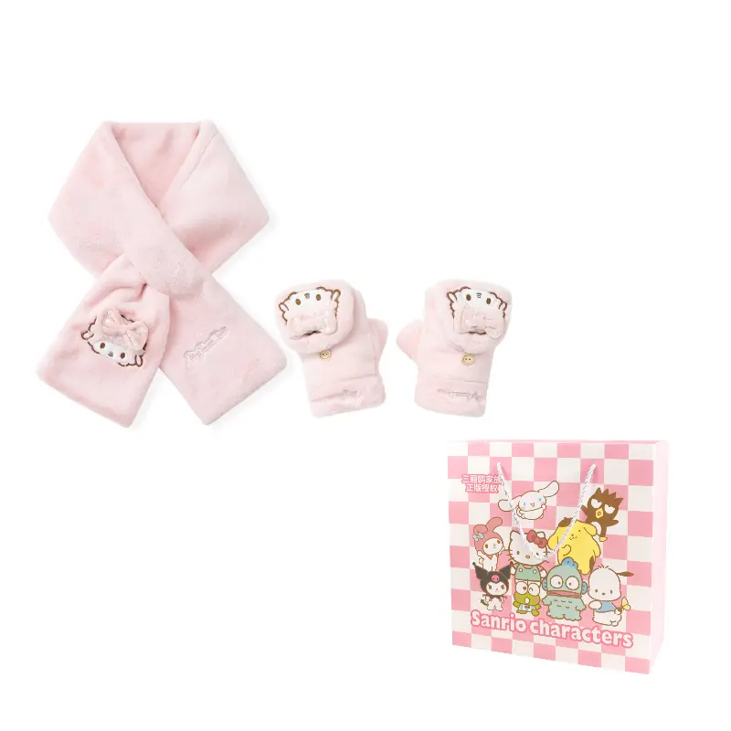 Женские перчатки Piano Polyester Knit Sanrio, Piano Knit Glove+Knit Scarf
Женские перчатки Piano Polyester Knit Sanrio, Piano Knit Glove+Knit Scarf
