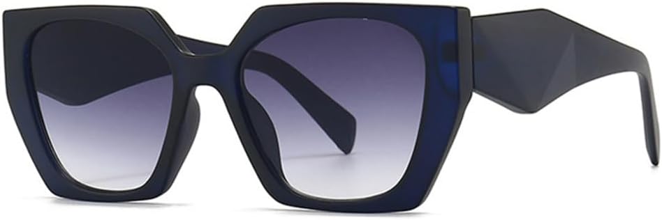 Солнцезащитные очки в стиле ретро «Кошачий глаз» с многоугольными линзами, градиентные линзы, защита от УФ-излучения UV400, мужские солнцезащитные очки HDUBFY, Blue Gray Gradient
Солнцезащитные очки в стиле ретро «Кошачий глаз» с многоугольными линзами, градиентные линзы, защита от УФ-излучения UV400, мужские солнцезащитные очки HDUBFY, Blue Gray Gradient