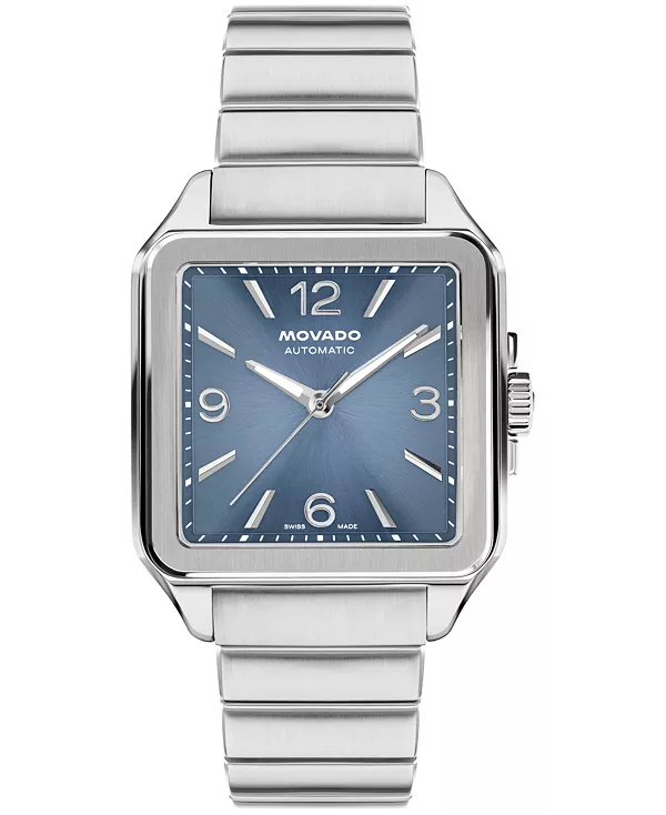 Мужские швейцарские автоматические часы 1917 года из нержавеющей стали, 35x45,2 мм Movado, silver-tone
Мужские швейцарские автоматические часы 1917 года из нержавеющей стали, 35x45,2 мм Movado, silver-tone