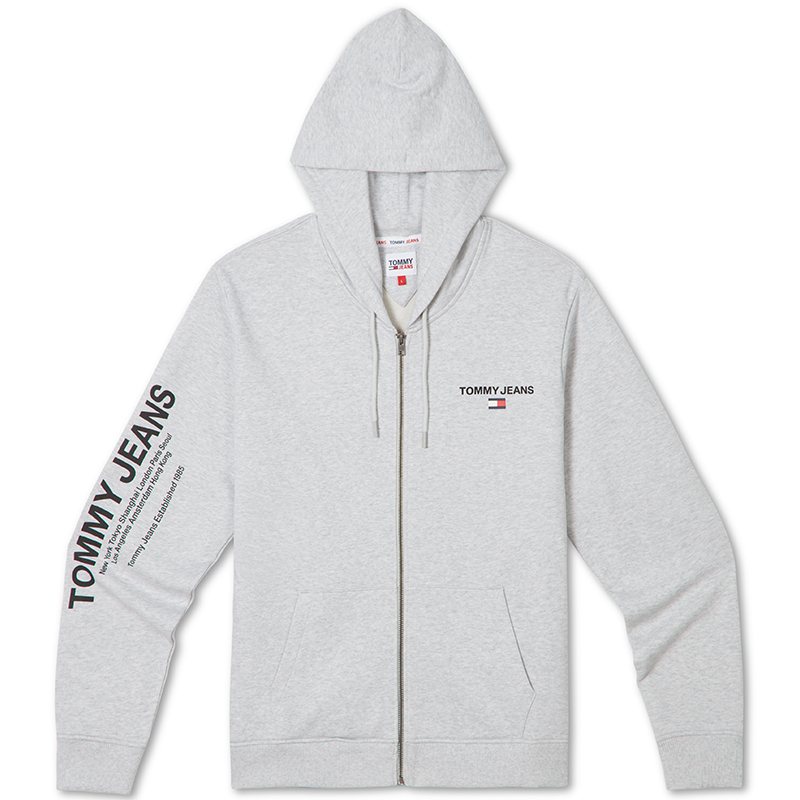 Кардиган худи унисекс Tommy Hilfiger, серый
Кардиган худи унисекс Tommy Hilfiger, серый