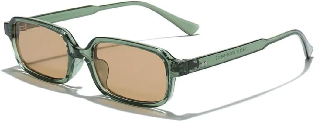 Ретро-модные панк-солнцезащитные очки для женщин и мужчин, классические винтажные, с защитой от УФ-излучения UV400, для использования на открытом воздухе VFDHN, Green Brown
Ретро-модные панк-солнцезащитные очки для женщин и мужчин, классические винтажные, с защитой от УФ-излучения UV400, для использования на открытом воздухе VFDHN, Green Brown