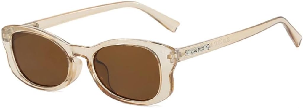 Солнцезащитные очки с защитой UV400 | Линзы конфетного цвета, маленькая оправа | Для женщин и мужчин, для занятий спортом на открытом воздухе и вождения DSVIGF, Tea Brown
Солнцезащитные очки с защитой UV400 | Линзы конфетного цвета, маленькая оправа | Для женщин и мужчин, для занятий спортом на открытом воздухе и вождения DSVIGF, Tea Brown