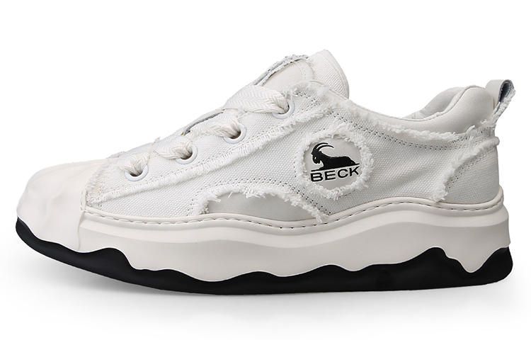 BECK Низкие кеды из хлопка унисекс белые, цвет White
BECK Низкие кеды из хлопка унисекс белые, цвет White