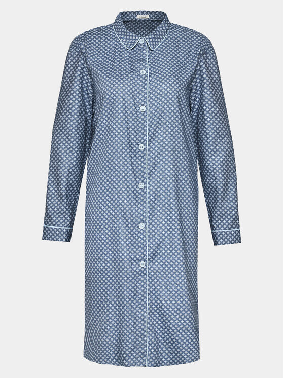 Ночная рубашка стандартного кроя Selmark, синий
Ночная рубашка стандартного кроя Selmark, синий