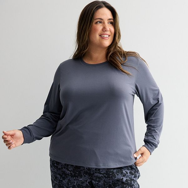 Футболка с длинным рукавом Plus size Tek Gear
Футболка с длинным рукавом Plus size Tek Gear