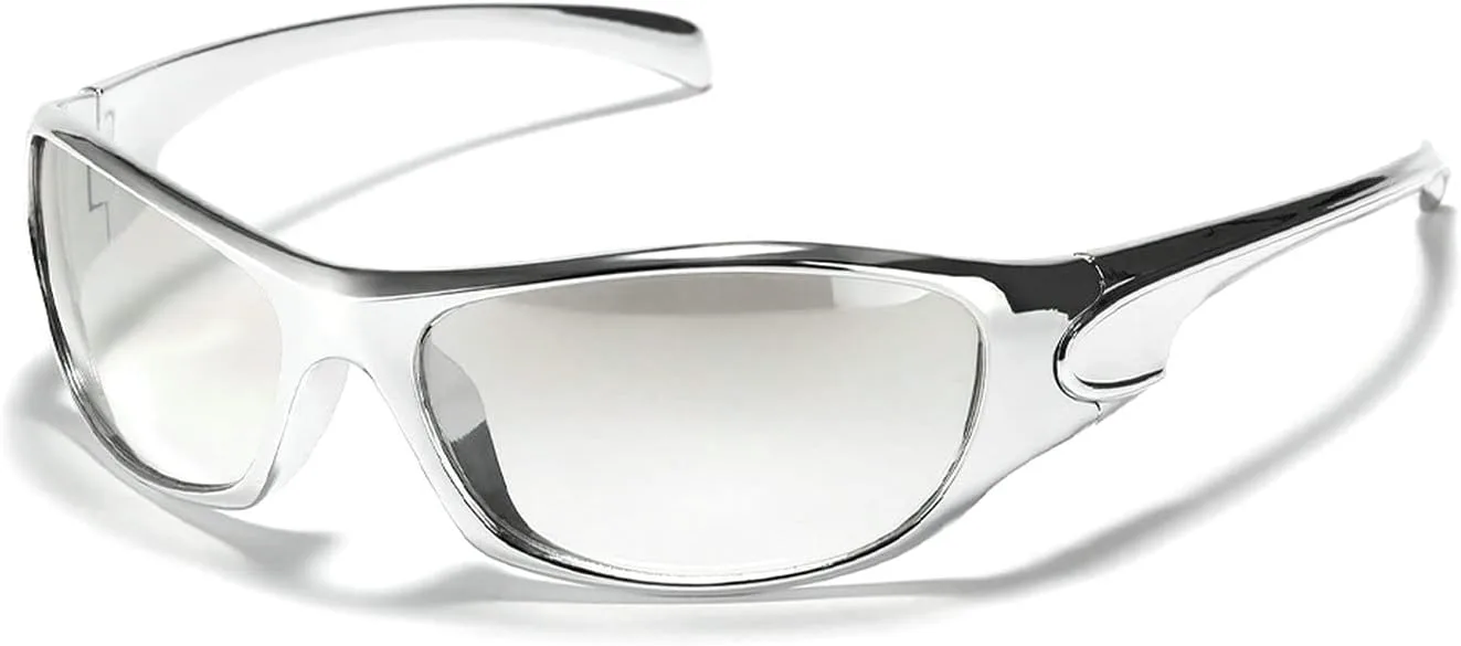 Laureles 2022 Винтажные очки Y2K с обтекаемой формой, розовые, мужские спортивные солнцезащитные очки, женские модные очки в стиле панк для активного отдыха, Silver
Laureles 2022 Винтажные очки Y2K с обтекаемой формой, розовые, мужские спортивные солнцезащитные очки, женские модные очки в стиле панк для активного отдыха, Silver