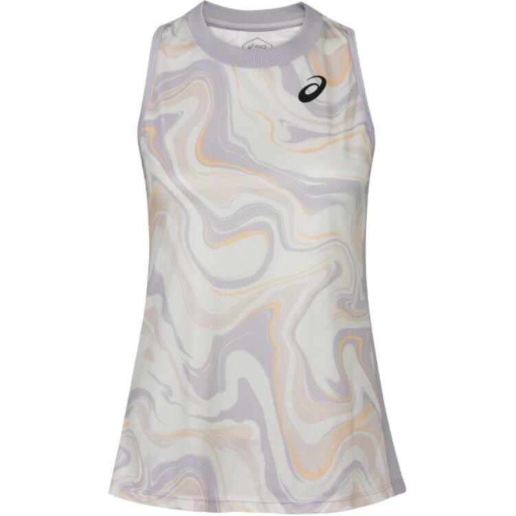 Жилет женский фиолетовый принт/белый Asics
Жилет женский фиолетовый принт/белый Asics