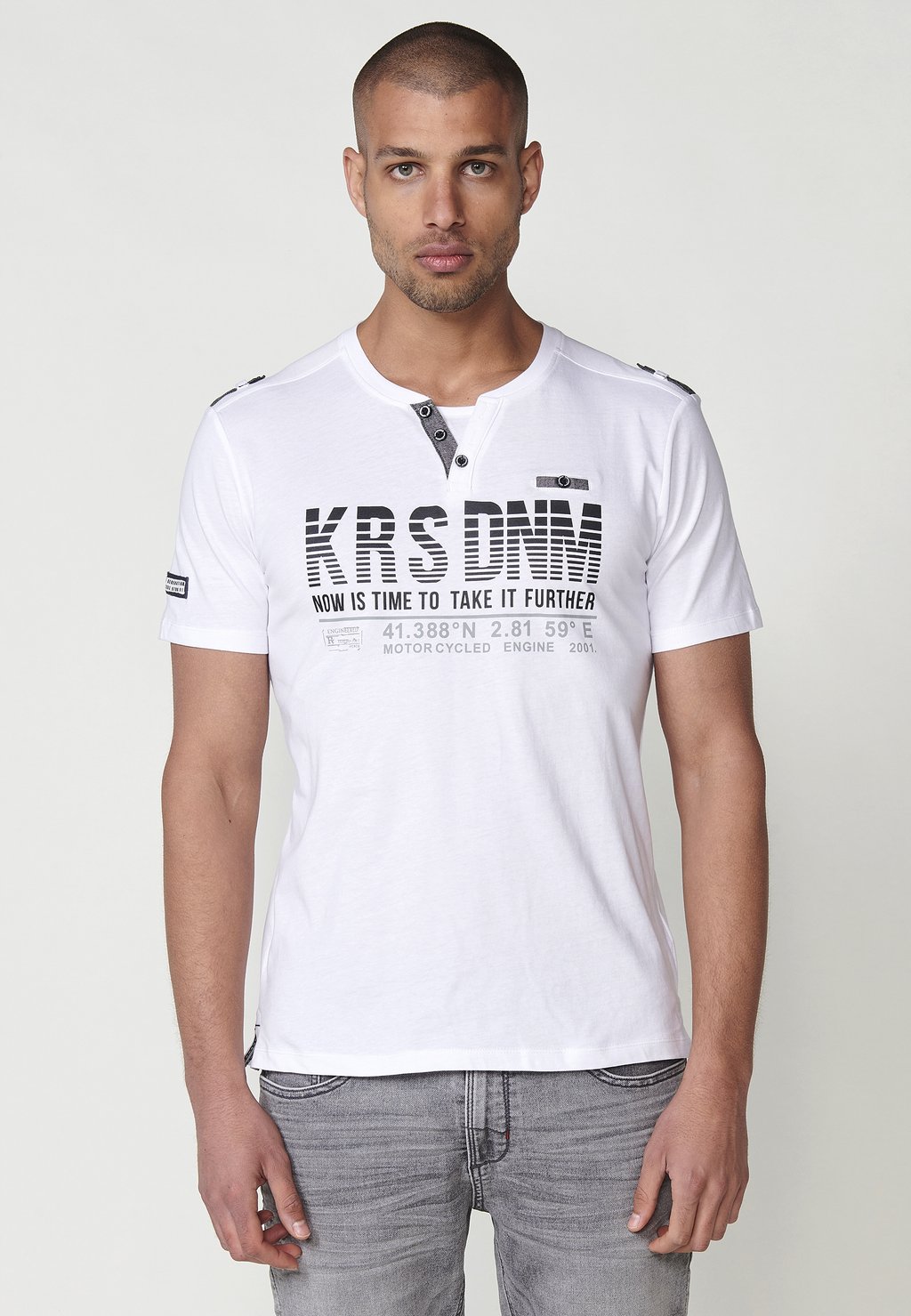 Футболка с принтом SHORT-SLEEVE Koroshi, белый
Футболка с принтом SHORT-SLEEVE Koroshi, белый
