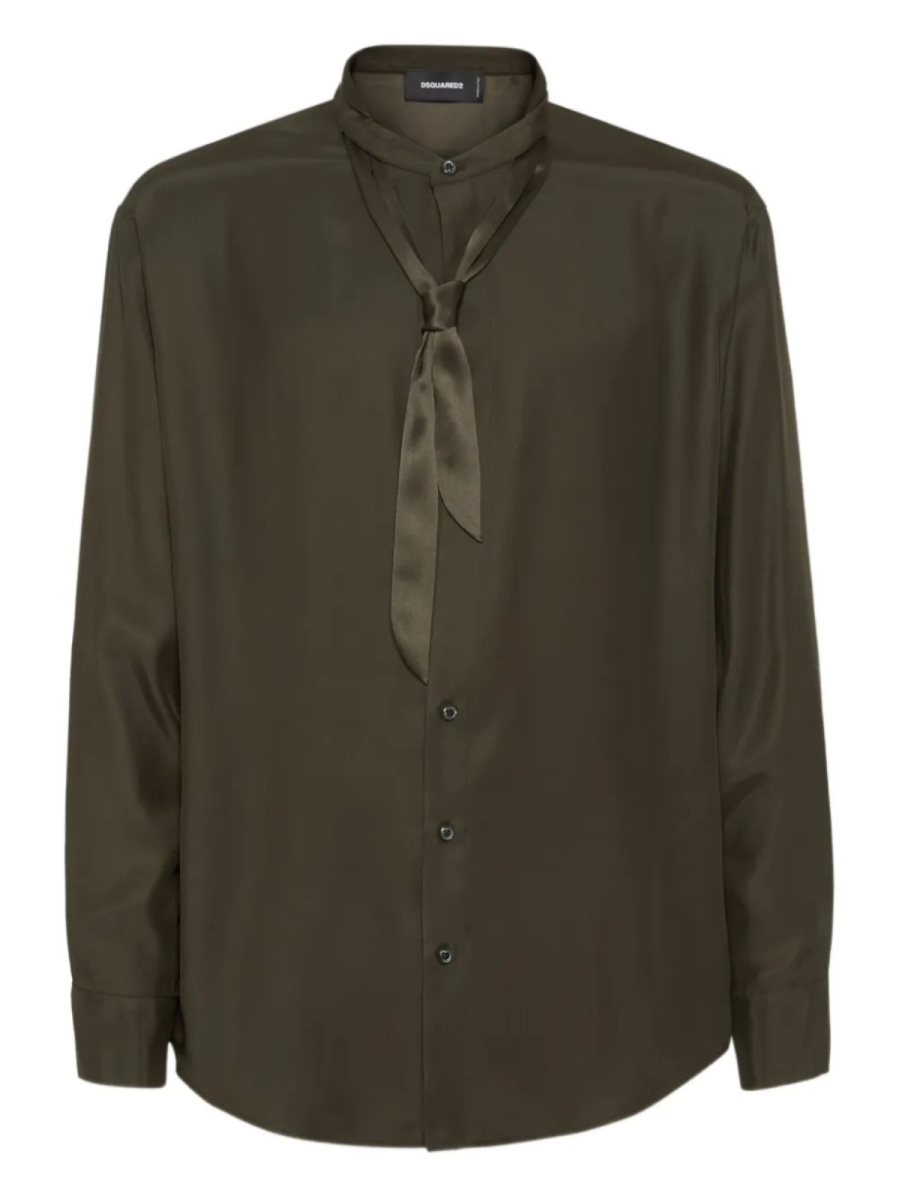 DSQUARED2 атласная рубашка, зеленый
DSQUARED2 атласная рубашка, зеленый