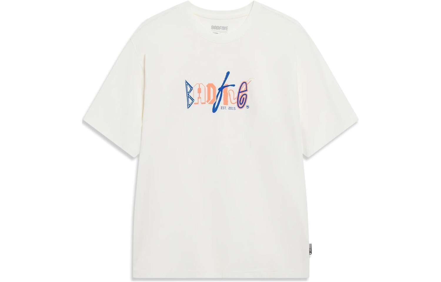 Футболка Badfive мужская молочно-белая Lining, слоновая кость
Футболка Badfive мужская молочно-белая Lining, слоновая кость