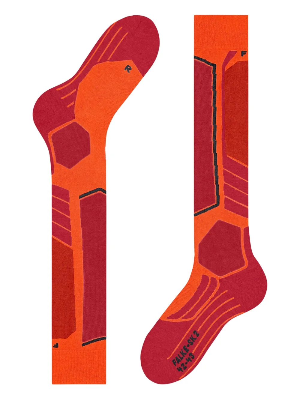 Гольфы с геометричным узором Falke, оранжевый
Гольфы с геометричным узором Falke, оранжевый