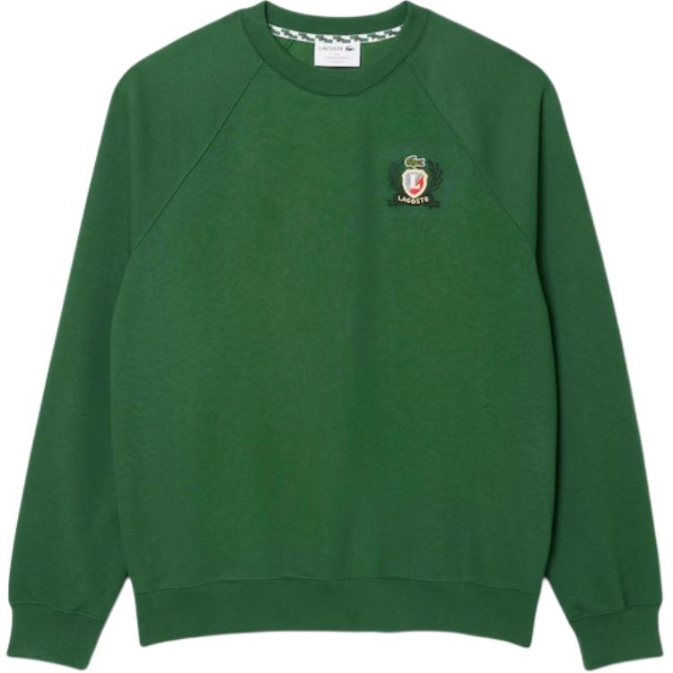 Свитшот с вышитой эмблемой LACOSTE, зеленый
Свитшот с вышитой эмблемой LACOSTE, зеленый